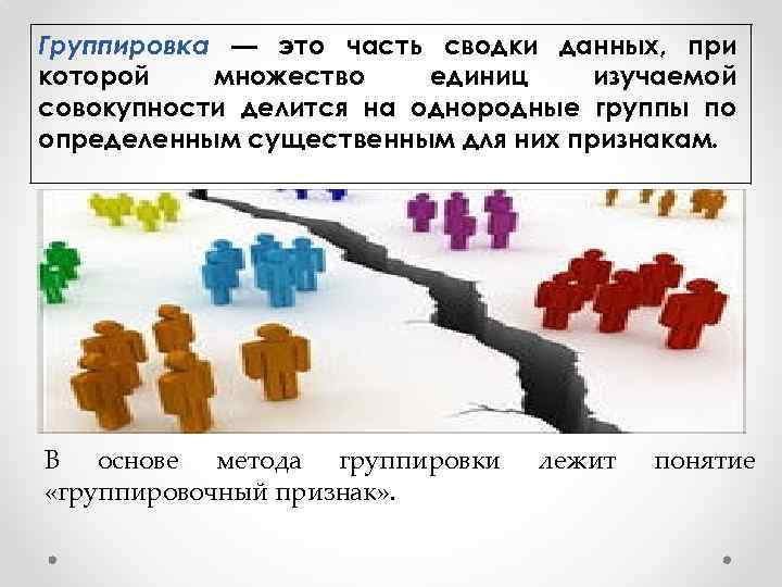 Группировка совокупности