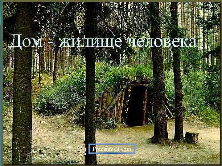 Дом - жилище человека Prezentacii. com 