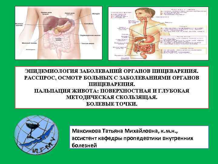 Заболевания органов пищеварения 8 класс презентация