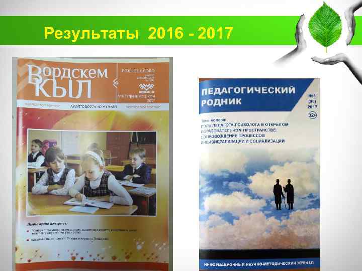 Результаты 2016 - 2017 