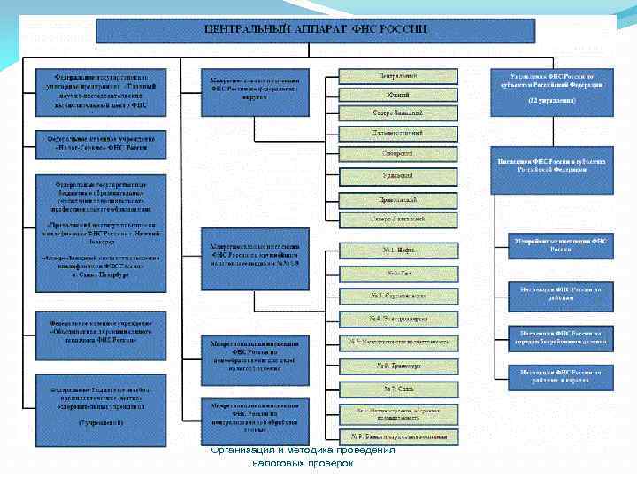 Организация и методика проведения налоговых проверок 