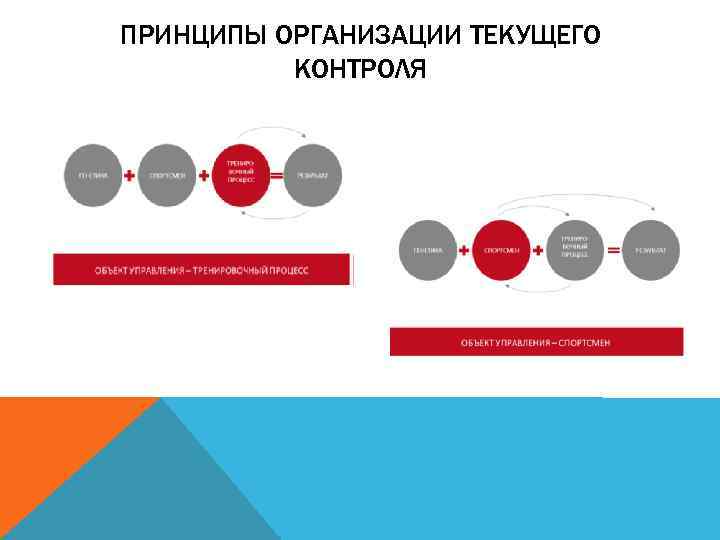 ПРИНЦИПЫ ОРГАНИЗАЦИИ ТЕКУЩЕГО КОНТРОЛЯ 