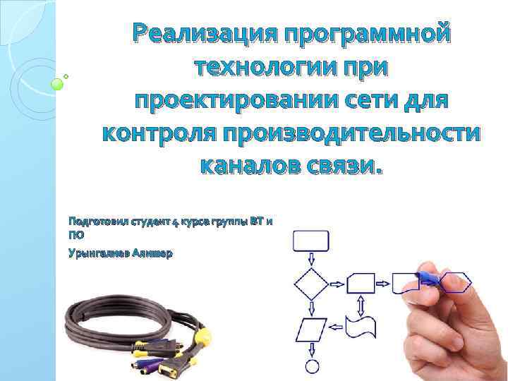 Реализация программной технологии проектировании сети для контроля производительности каналов связи. Подготовил студент 4 курса