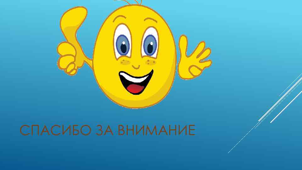 СПАСИБО ЗА ВНИМАНИЕ 