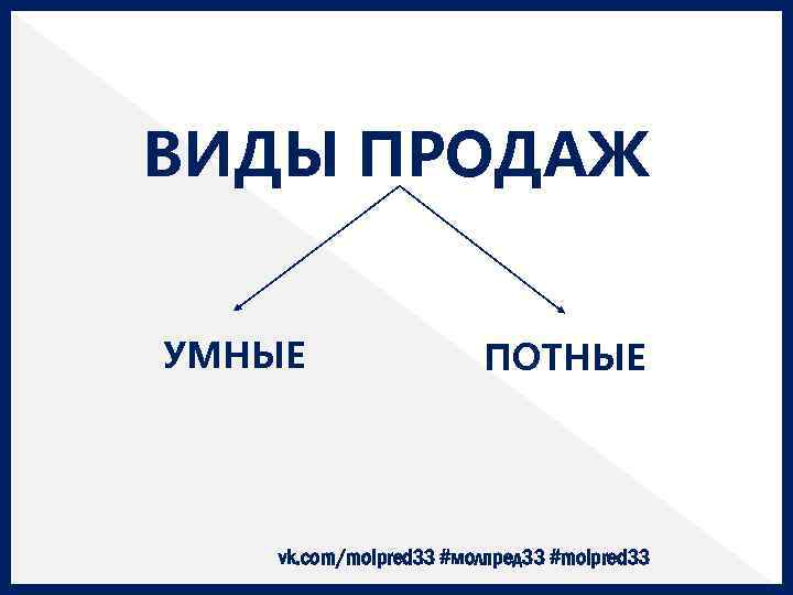 ВИДЫ ПРОДАЖ УМНЫЕ ПОТНЫЕ vk. com/molpred 33 #молпред 33 #molpred 33 