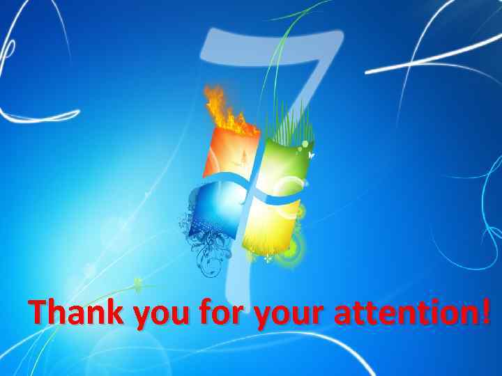 Thank you for your attention! 