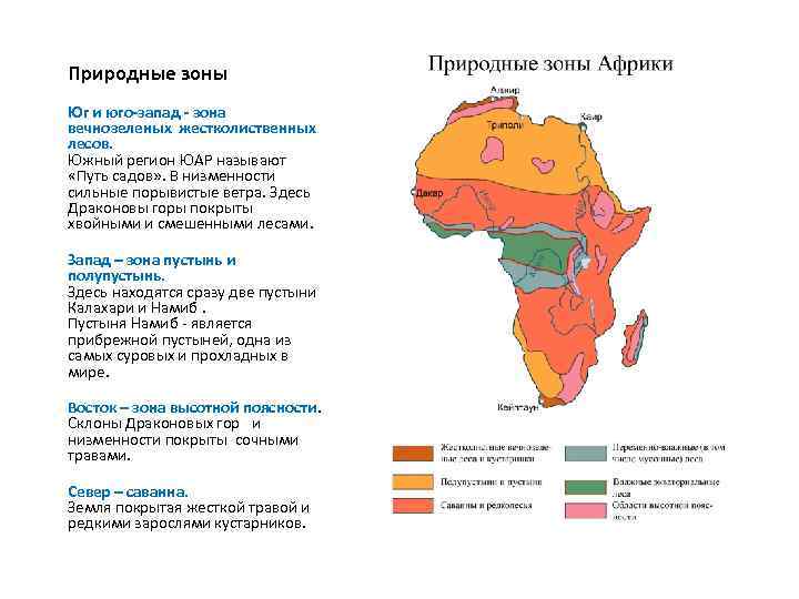 Основные природные зоны африки. Природные зоны ЮАР карта. Карта природных зон Южной Африки. Природные зоны центральной Африки таблица. Природные зоны Южной Африки.