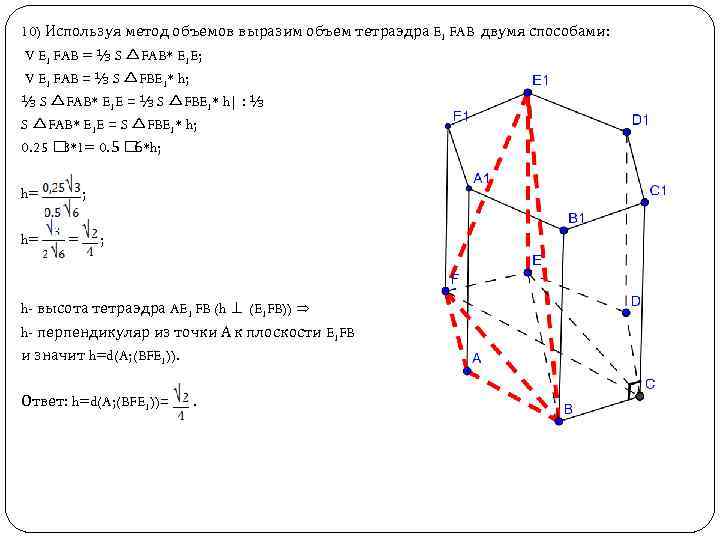 Метод объемов