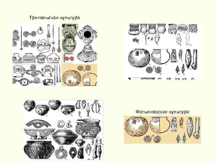 Трипольская культура Фатьяновская культура 