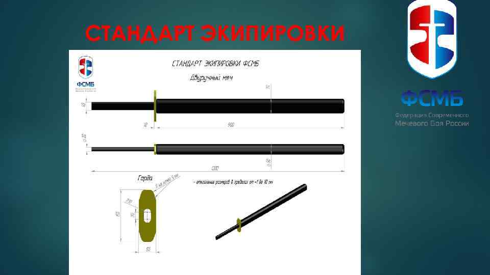 СТАНДАРТ ЭКИПИРОВКИ 