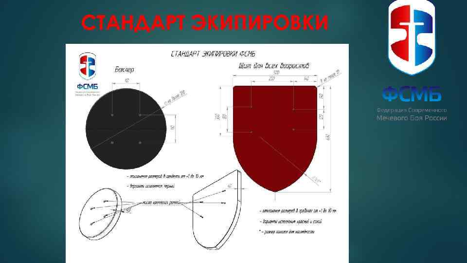 СТАНДАРТ ЭКИПИРОВКИ 