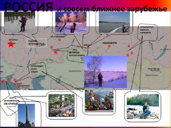 РОССИЯ и совсем ближнее зарубежье 