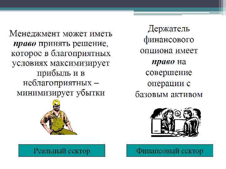 5. Опционный подход 