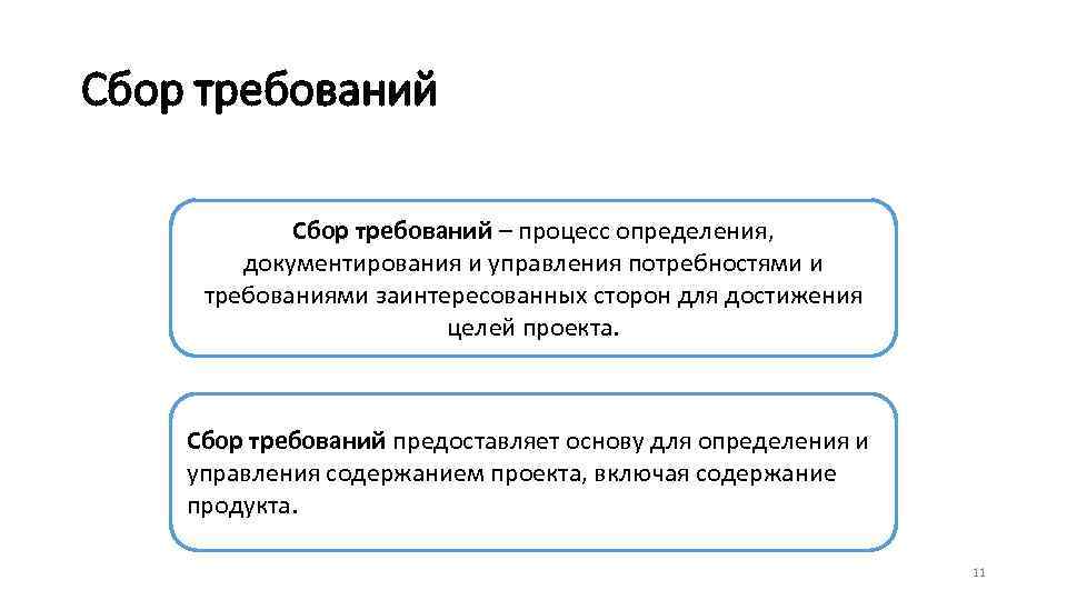 Процесс выявления потребностей заинтересованных сторон проекта в информации