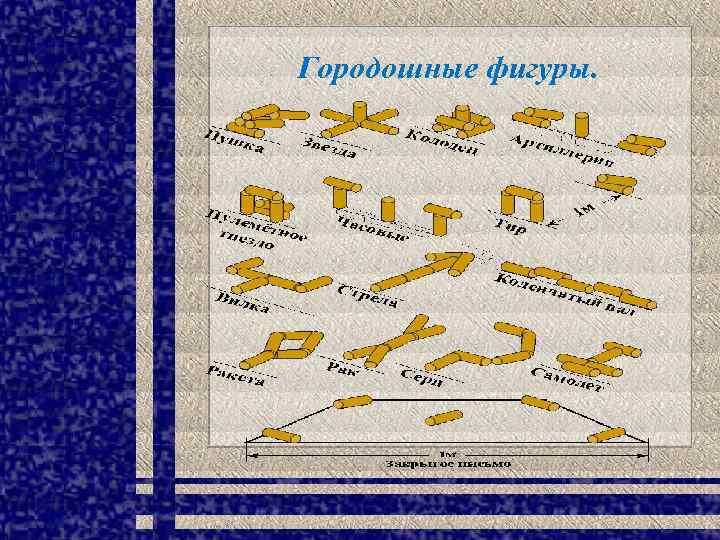 Городошные фигуры. 