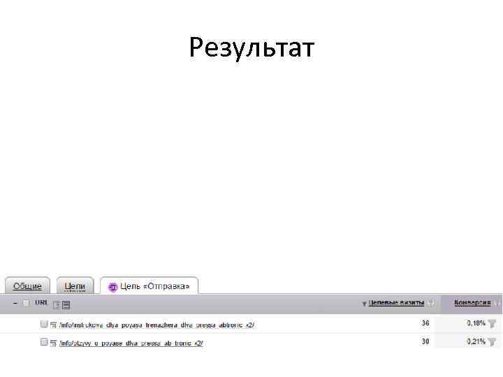 Результат 