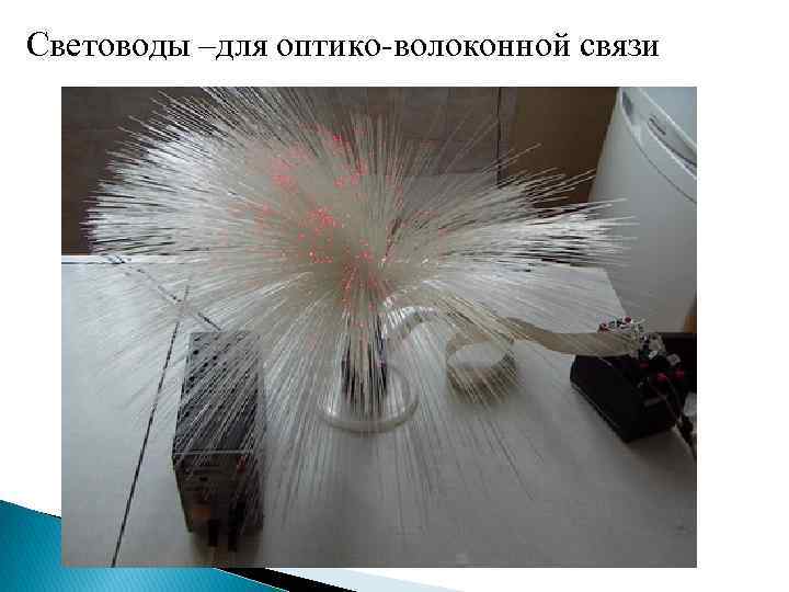 Световоды –для оптико-волоконной связи 