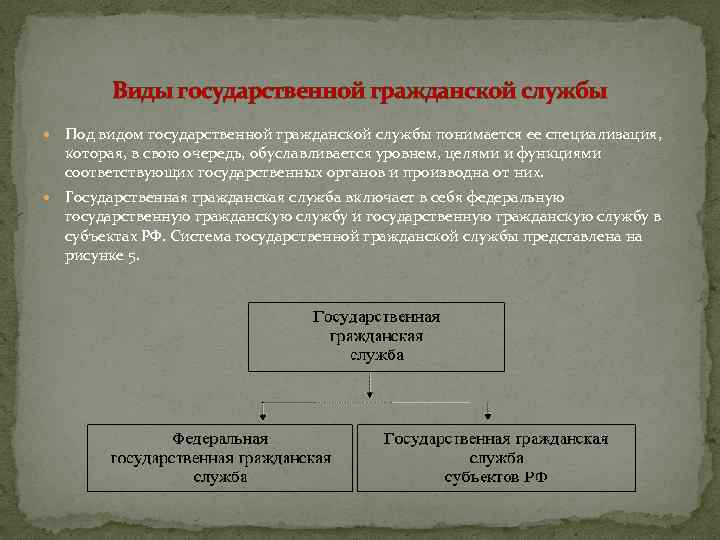 Виды государственной гражданской службы. Плюсы гражданской службы.