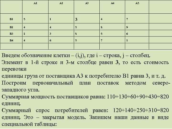  А 1 А 2 А 3 А 4 А 5 В 1 1