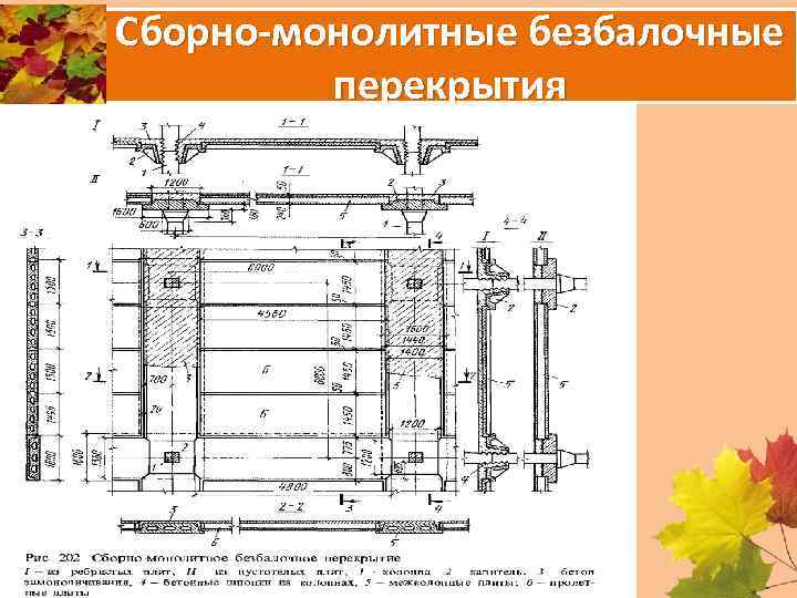 Сборно-монолитные безбалочные перекрытия 