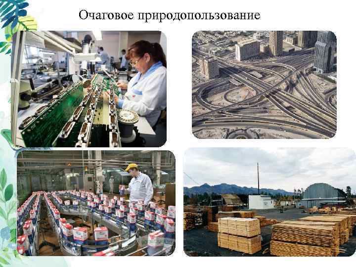 Очаговое природопользование 