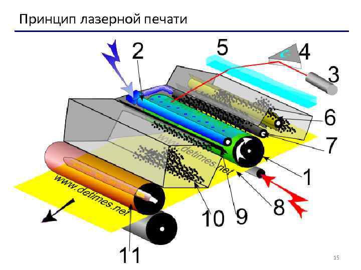 Чем объясняется низкая скорость работы струйного принтера