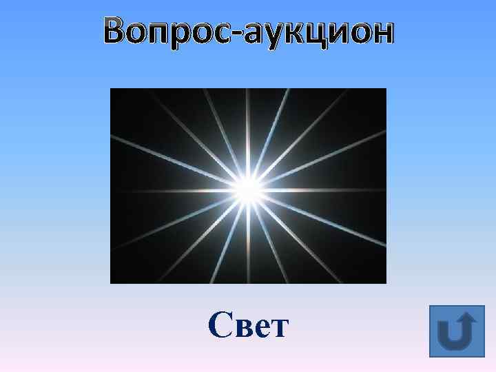 Вопрос-аукцион Свет 