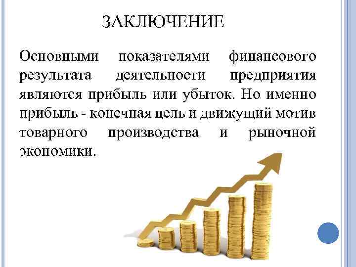 Финансовые результаты деятельности предприятия