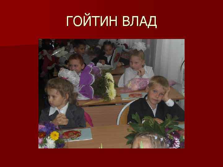 ГОЙТИН ВЛАД 