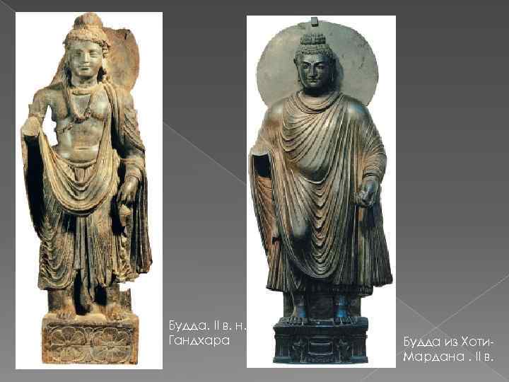 Будда. II в. н. э. Гандхара Будда из Хоти. Мардана. II в. 