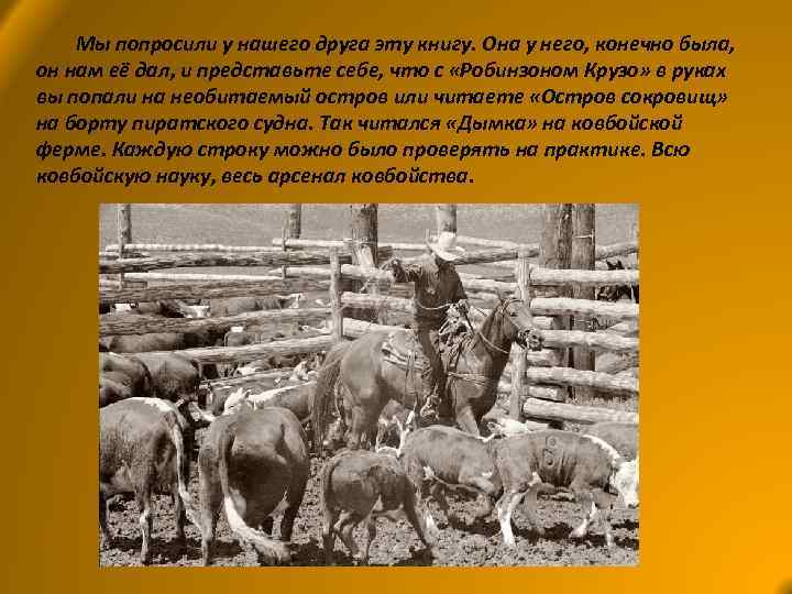 Мы попросили у нашего друга эту книгу. Она у него, конечно была, он нам