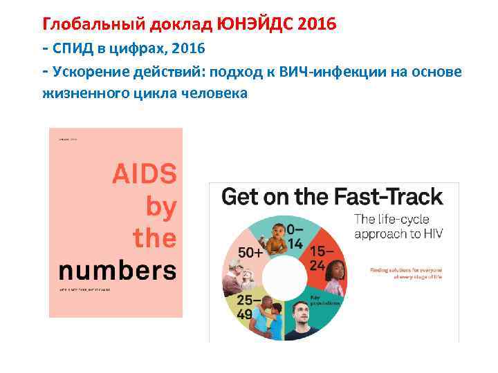Глобальный доклад ЮНЭЙДС 2016 - СПИД в цифрах, 2016 - Ускорение действий: подход к