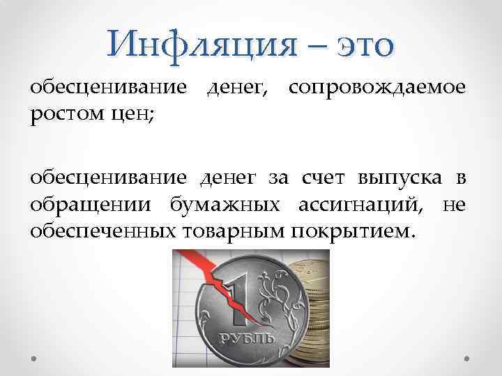 Обесценивание денег