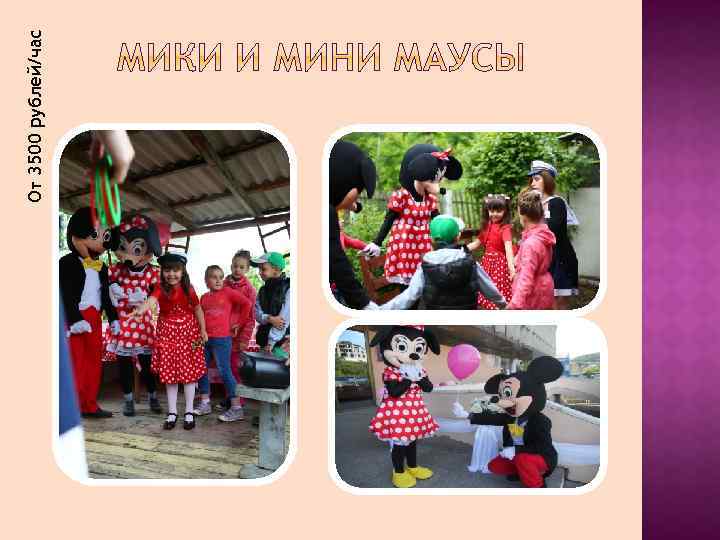 От 3500 рублей/час 