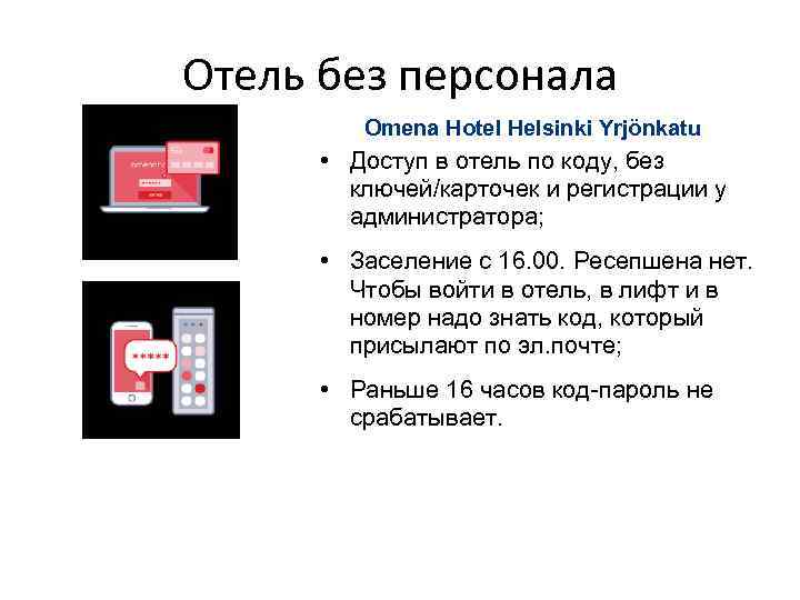 Отель без персонала Omena Hotel Helsinki Yrjönkatu • Доступ в отель по коду, без