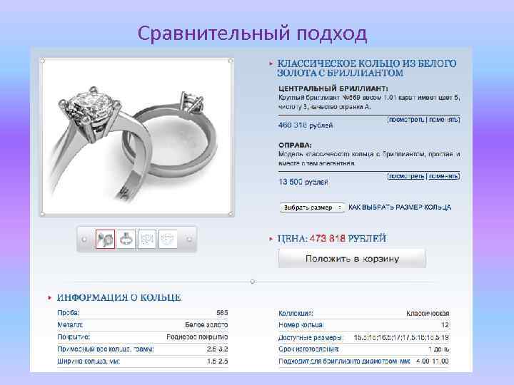 Сравнительный подход 