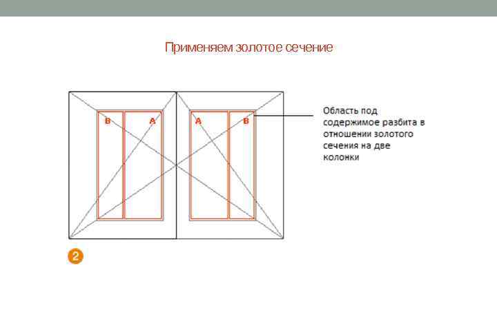 Применяем золотое сечение 