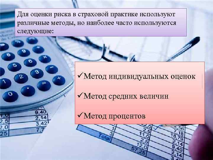 Программа страхования рисков в бизнес плане