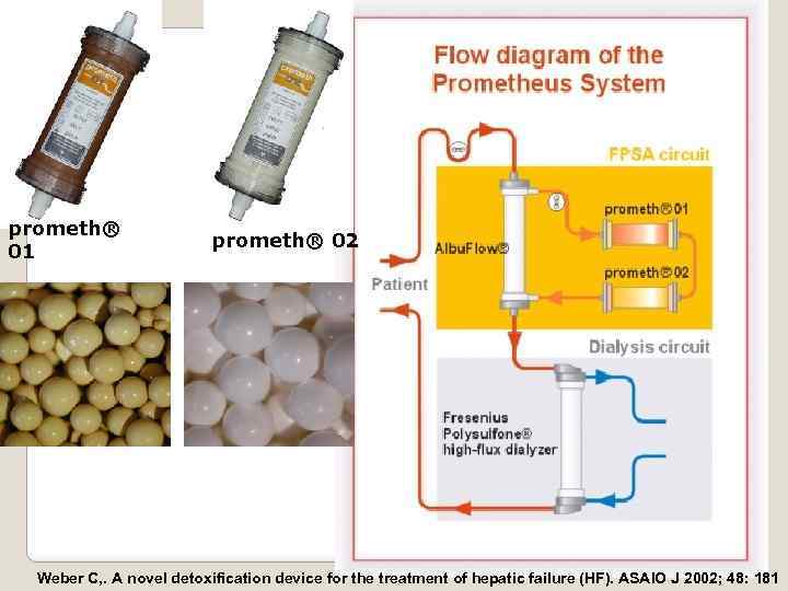 prometh® 01 prometh® 02 Weber C, . A novel detoxification device for the treatment