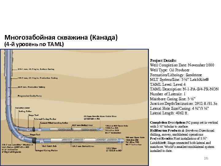 Схемы многозабойных скважин