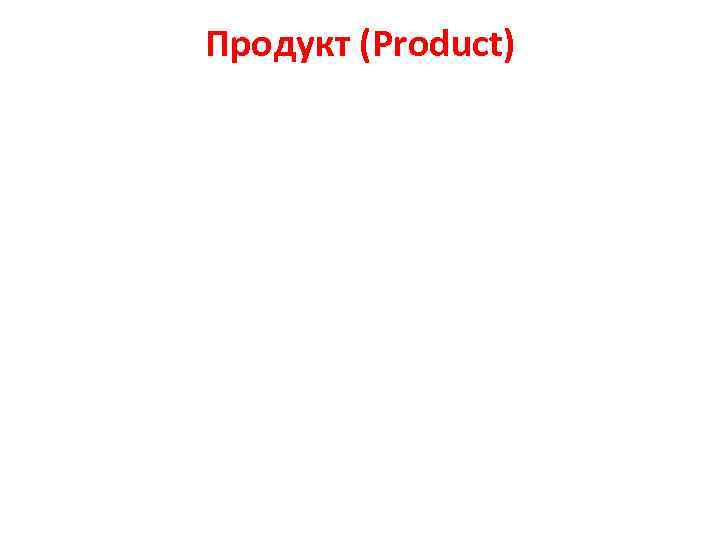 Продукт (Product) 