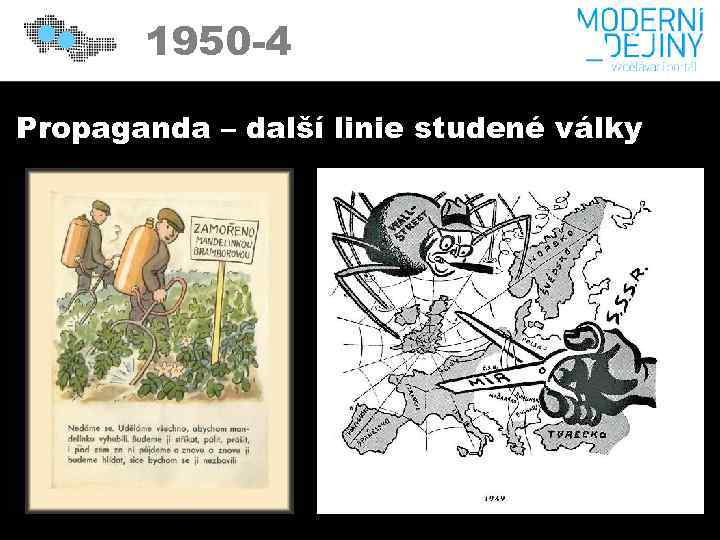 1950 -4 Propaganda – další linie studené války 1950 