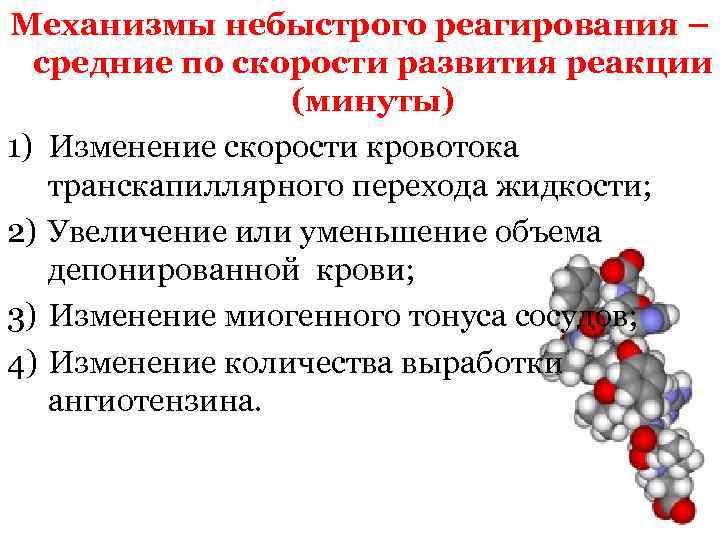 Формирование реакции