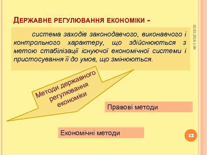 ДЕРЖАВНЕ РЕГУЛЮВАННЯ ЕКОНОМІКИ - о ног жав дер ання оди люв т и Ме