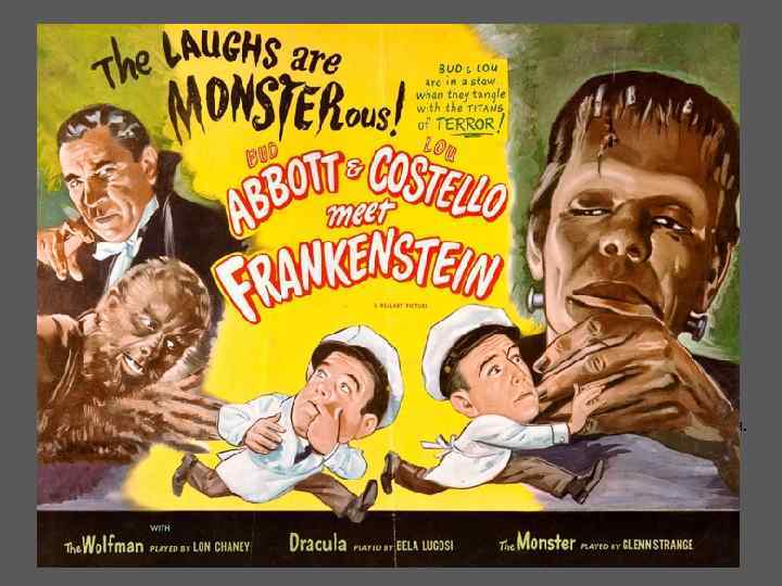 Эбботт и Костелло встречают Франкенштейна Фабула или пересказ содержания. 