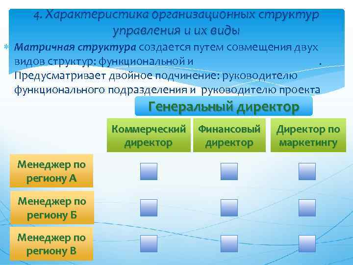 Характеристика организационной структуры