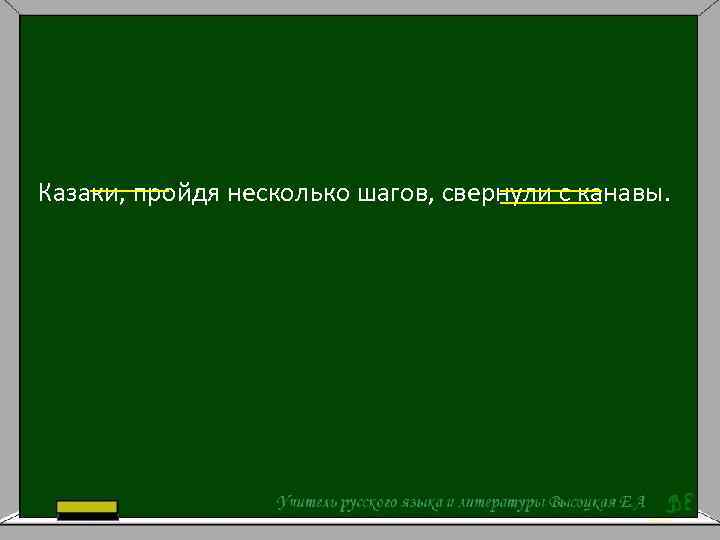 Казаки, пройдя несколько шагов, свернули с канавы. 