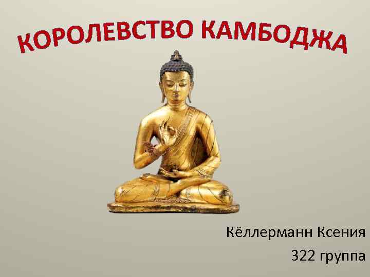 Кёллерманн Ксения 322 группа 