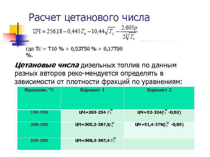 Рассчитать время соляра. Дизельное топливо число. Формула октанового бензина. Формула керосина и формула солярки. Формула замерзания ДТ.