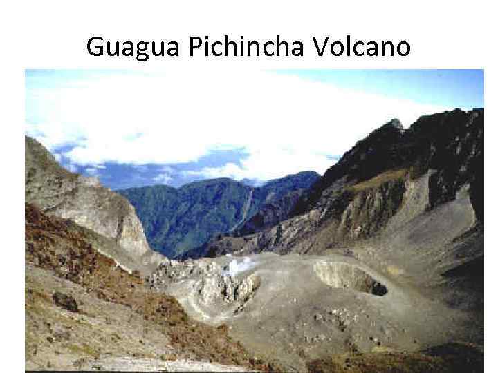 Guagua Pichincha Volcano 